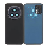 Tylna pokrywa baterii z kompletnym montażem do Honor Magic6 Pro, Czarny, Black