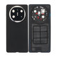 Tylna pokrywa baterii z kompletnym montażem do Huawei Mate X6, Czarny, Black