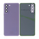 Tylna pokrywa baterii z kompletnym montażem do Samsung S21 FE G990B, Lawendowy, Lavender