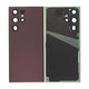 Tylna pokrywa baterii z kompletnym montażem do Samsung S22 Ultra S908B, Burgundy