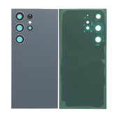 Tylna pokrywa baterii z kompletnym montażem do Samsung S24 Ultra S928B, Titanium Black