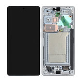 Wyświetlacz OLED do Samsung Galaxy S25 Ultra, Ekran dotykowy z ramką, Titanium Silverblue
