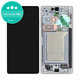Wyświetlacz OLED do Samsung Galaxy S25 Ultra, Ekran dotykowy z ramką, Titanium Silverblue