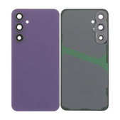 Tylna pokrywa baterii z kompletnym montażem do Samsung S23 FE S711B, Fioletowy, Purple