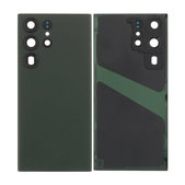 Tylna pokrywa baterii z kompletnym montażem do Samsung S23 Ultra S918B, Zielony, Green