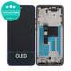 Wyświetlacz OLED do Motorola Edge 50 Neo, Ekran dotykowy z ramką, Nautical Blue