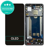 Wyświetlacz OLED do Xiaomi Poco F7 Pro, Ekran dotykowy z ramką, Czarny, Black