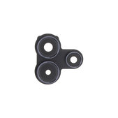 Szkło obiektywu tylnej kamery z ramką do Xiaomi Redmi Note 14 5G 24094RAD4G, Czarny, Black