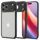 Etui do iPhone 17 Pro, Ultra Hybrid, Matte Black, Spigen