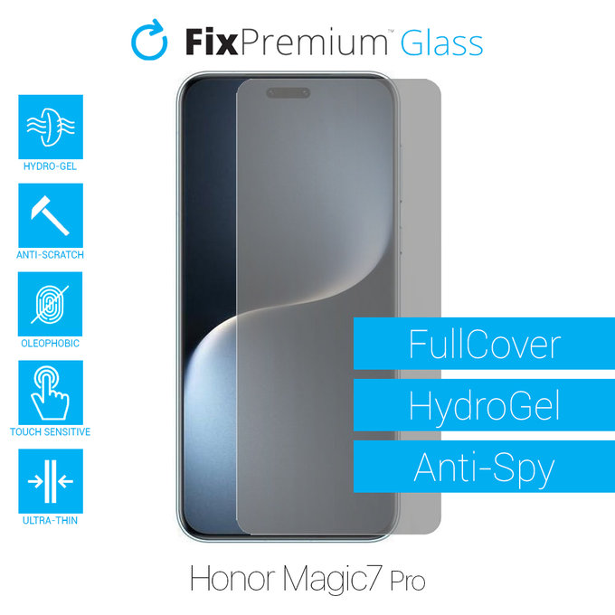 Folia ochronna do Honor Magic7 Pro, HydroGel Anti-Spy, FixPremium