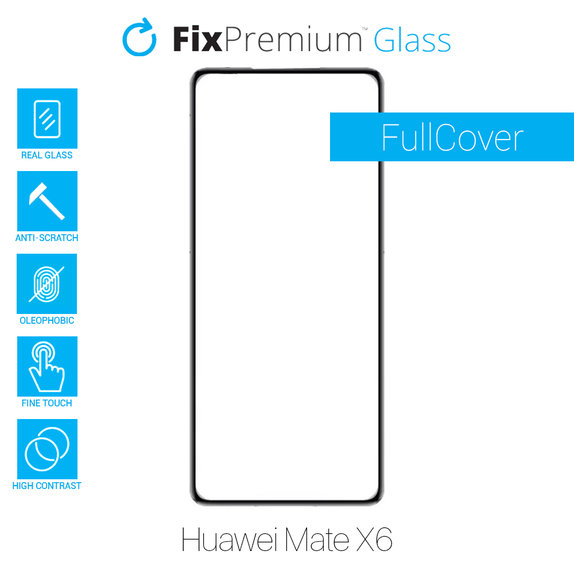 Szkło hartowane do Huawei Mate X6, FullCover Glass, FixPremium