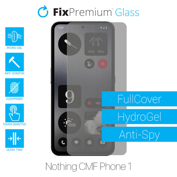 Folia ochronna do Nothing CMF Phone 1, HydroGel Anti-Spy, FixPremium