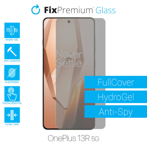 Folia ochronna do OnePlus 13R 5G CPH2645, HydroGel Anti-Spy, FixPremium
