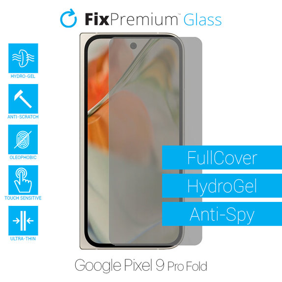 Folia ochronna do Google Pixel 9 Pro Fold, HydroGel Anti-Spy, FixPremium