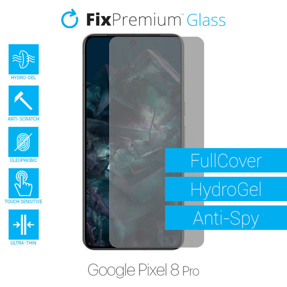 Folia ochronna do Google Pixel 8 Pro, HydroGel Anti-Spy, FixPremium