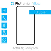 Szkło hartowane do Samsung A55 A556B, FullCover Glass, FixPremium