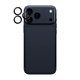 Pierścienie ochronne obiektywu kamery do iPhone 17 Pro Max/17 Pro/16 Pro Max/16 Pro, Czarny, Black, PanzerGlass