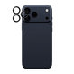 Pierścienie ochronne obiektywu kamery do iPhone 17 Pro Max/17 Pro/16 Pro Max/16 Pro, Czarny, Black, PanzerGlass