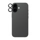 Pierścienie ochronne obiektywu kamery do iPhone 17/16 Plus/16, Czarny, Black, PanzerGlass