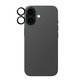 Pierścienie ochronne obiektywu kamery do iPhone 17/16 Plus/16, Czarny, Black, PanzerGlass