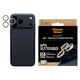 Osłona obiektywu aparatu Hoops do iPhone 17 Pro Max/17 Pro/16 Pro Max/16 Pro, Glitter Gold, PanzerGlass