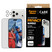 Bundle 3w1 Privacy do iPhone 17 Pro Max, PanzerGlass