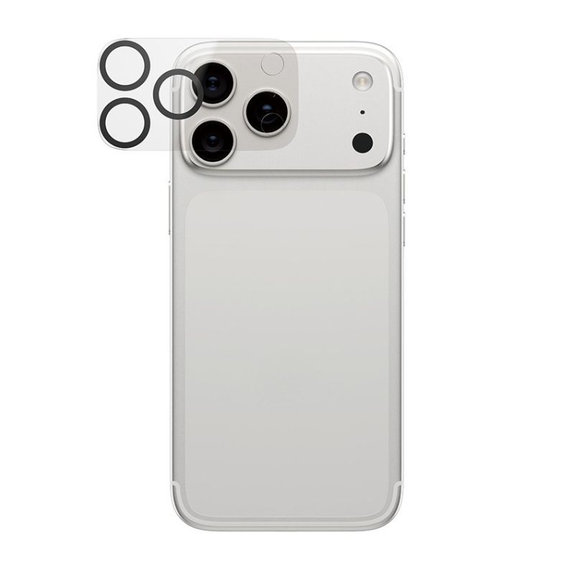Pierścienie ochronne obiektywu kamery PicturePerfect do iPhone 17 Pro Max, Przezroczysty, PanzerGlass