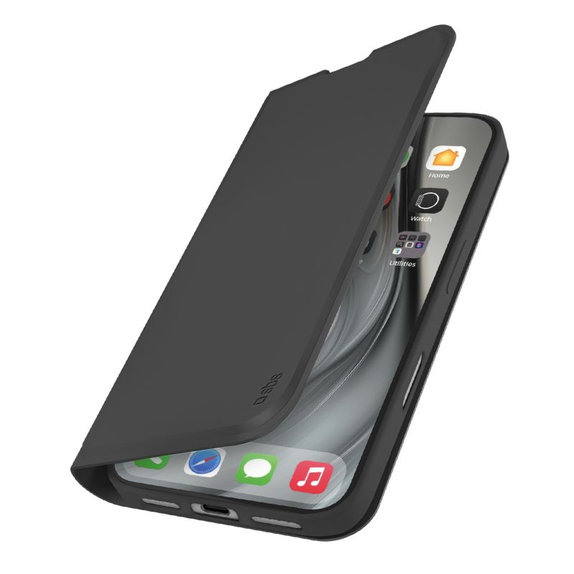 Etui do iPhone 17 Pro Max, Book Wallet Smooth, Czarny, Black, SBS