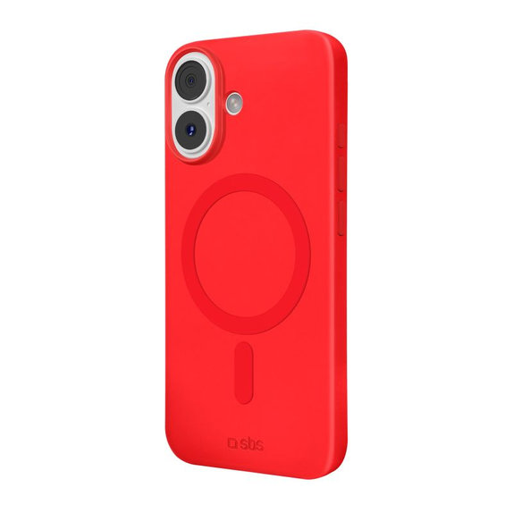 Etui do iPhone 17, Instinct Mag z MagSafe, Czerwony, Red, SBS
