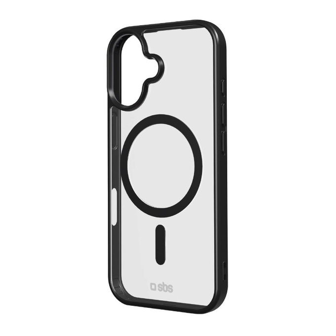 Etui kompatybilny z MagSafe do iPhone 17, Mag Frame, Czarny, Black, SBS