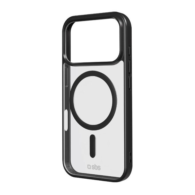 Etui kompatybilny z MagSafe do iPhone 17 Pro, Mag Frame, Czarny, Black, SBS