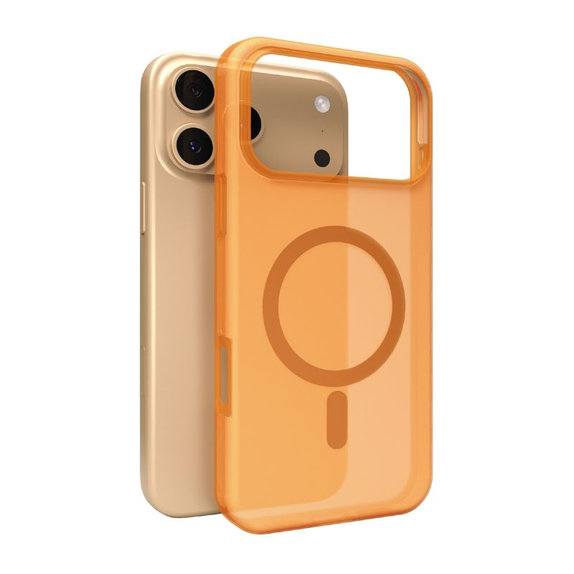 Etui z MagSafe do iPhone 17 Pro Max, DAYLIGHT, Pomarańczowy, Orange, PURO