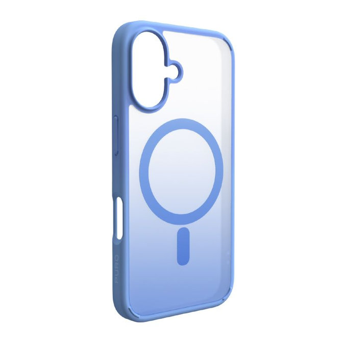 Etui z MagSafe do iPhone 17, Gradient, Niebieski, Blue, PURO