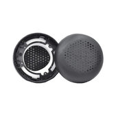 Zapasowe nauszniki do AKG Y500, pianka memory i skóra PU, Czarny, Black, 1 para