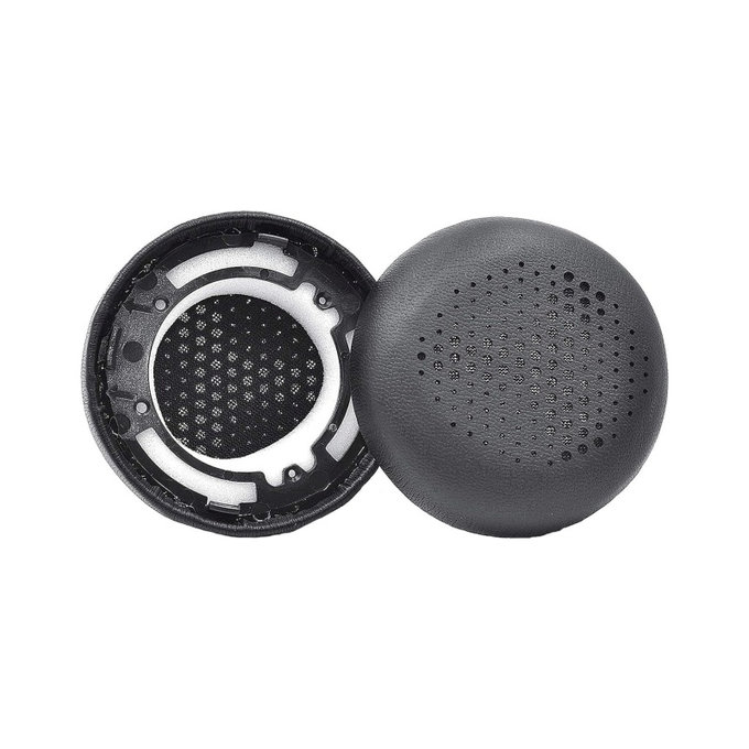 Zapasowe nauszniki do AKG Y500, pianka memory i skóra PU, Czarny, Black, 1 para