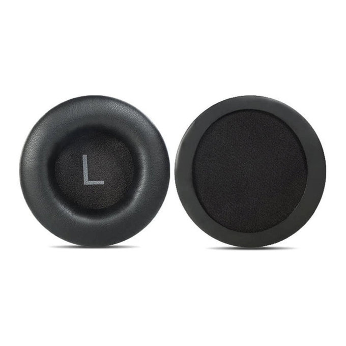 Zapasowe nauszniki do AKG K52, K72, K92, K240, pianka memory i skóra PU, Czarny, Black, 1 para