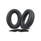 Zapasowe nauszniki do Bose Aviation A10, A20, pianka memory i skóra PU, Czarny, Black, 1 para