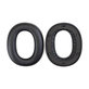 Zapasowe nauszniki do Edifier W860NB Pro, WH950NB, pianka memory i skóra PU, Czarny, Black, 1 para
