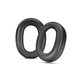 Zapasowe nauszniki do Jabra Evolve2 85 UC/MS, pianka memory i skóra, Czarny, Black, 1 para