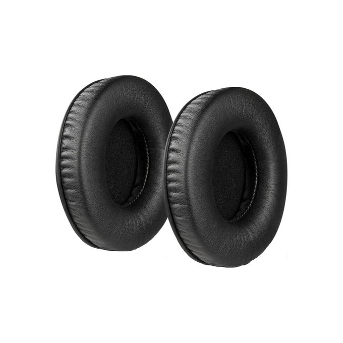 Zapasowe nauszniki do JBL Synchros E50BT, pianka memory i skóra PU, Czarny, Black, 1 para