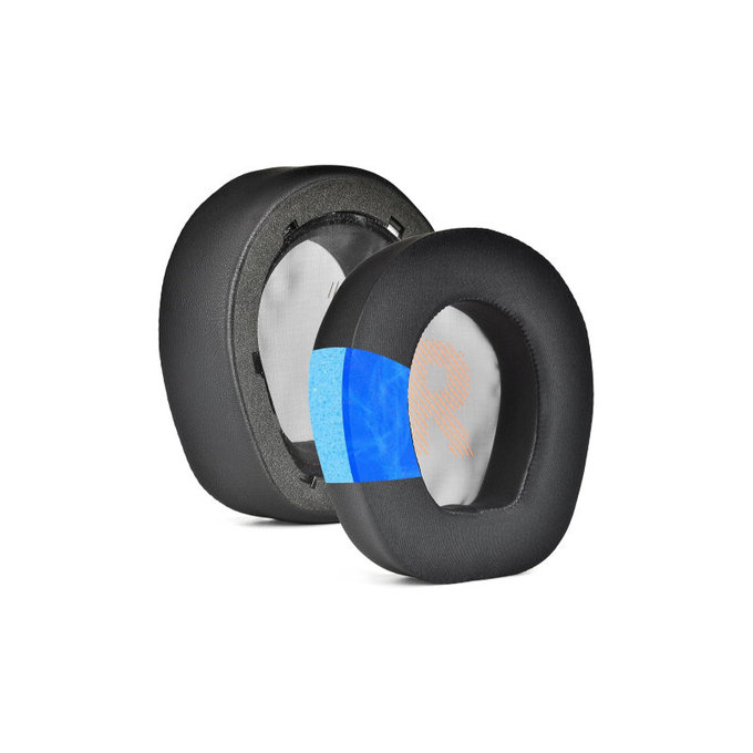 Zapasowe nauszniki do JBL Quantum Q800, pianka memory, Czarny, Black, żel chłodzący, 1 para