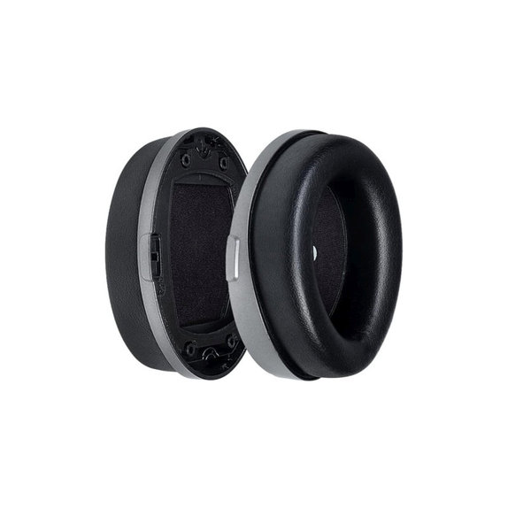 Zapasowe nauszniki do Kingston HyperX Cloud Orbit S, pianka memory i skóra PU, Czarny, Black, 1 para
