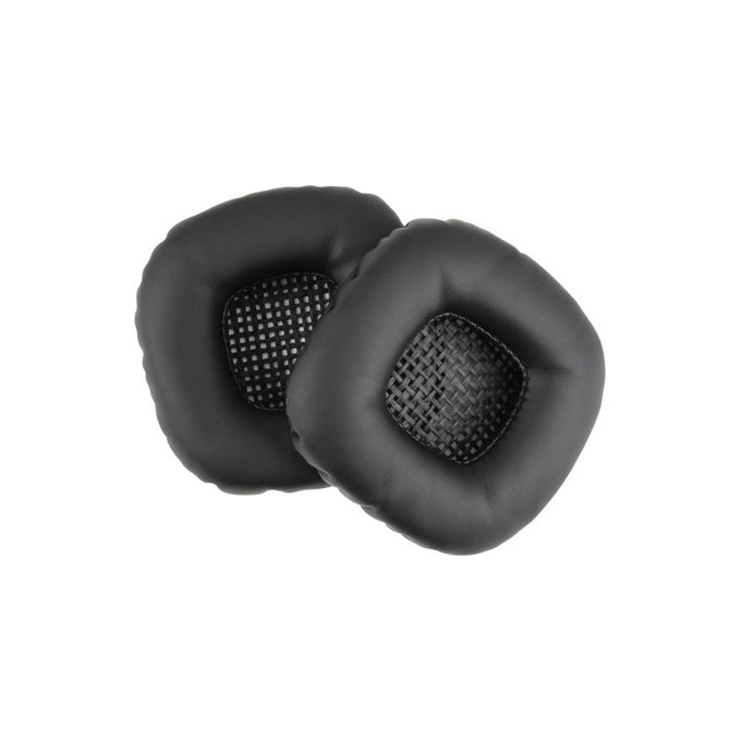 Zapasowe nauszniki do Marshall Major V, pianka memory i skóra, Czarny, Black, 1 para