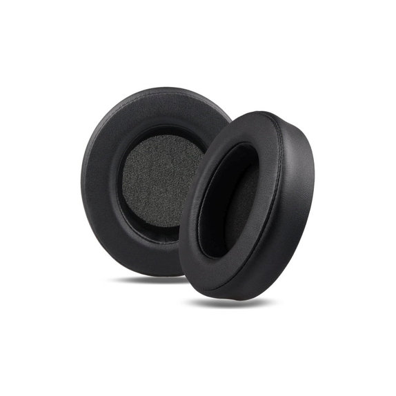 Zapasowe nauszniki do Razer Kraken Pro V2 7.1, pianka memory i skóra PU, Czarny, Black, żel chłodzący, 1 para