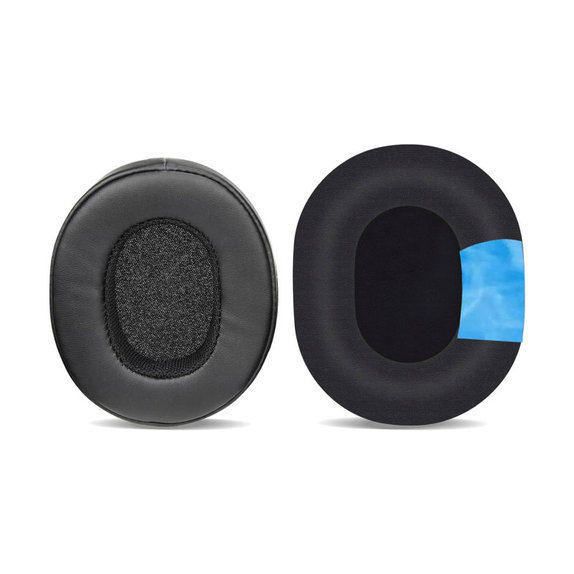 Zapasowe nauszniki do Skullcandy Hesh 3.0, Crusher, Venue, pianka memory i skóra i tkanina, Czarny, Black, żel chłodzący, 1 para