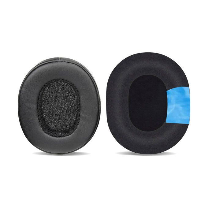 Zapasowe nauszniki do Skullcandy Hesh 3.0, Crusher, Venue, pianka memory i skóra i tkanina, Czarny, Black, żel chłodzący, 1 para