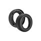Zapasowe nauszniki do Sony Playstation 5 Pulse Elite, pianka i skóra, Czarny, Black, 1 para