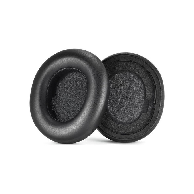Zapasowe nauszniki do SteelSeries Nova Pro, pianka memory i skóra PU, Czarny, Black, 1 para