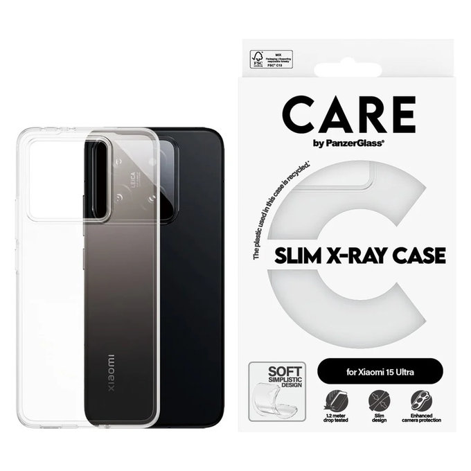 Etui X-Ray do Xiaomi 15 Ultra, Przezroczyste, PanzerGlass