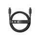 Kabel USB-C, 60 W, Racing, 2 m, Space Black, PanzerGlass